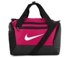 Nike Brasilia Extra Small Duffle Bag - Rush Pink/Black/White 1