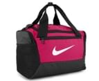 Nike Brasilia Extra Small Duffle Bag - Rush Pink/Black/White 2