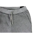Mens Skinny Track Pants Joggers Trousers Gym Casual Sweat Cuffed Slim Trackies Fleece - Heather Grey