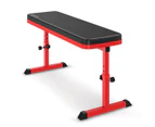 Powertrain Height-Adjustable Exercise Home Gym Flat Weight Bench