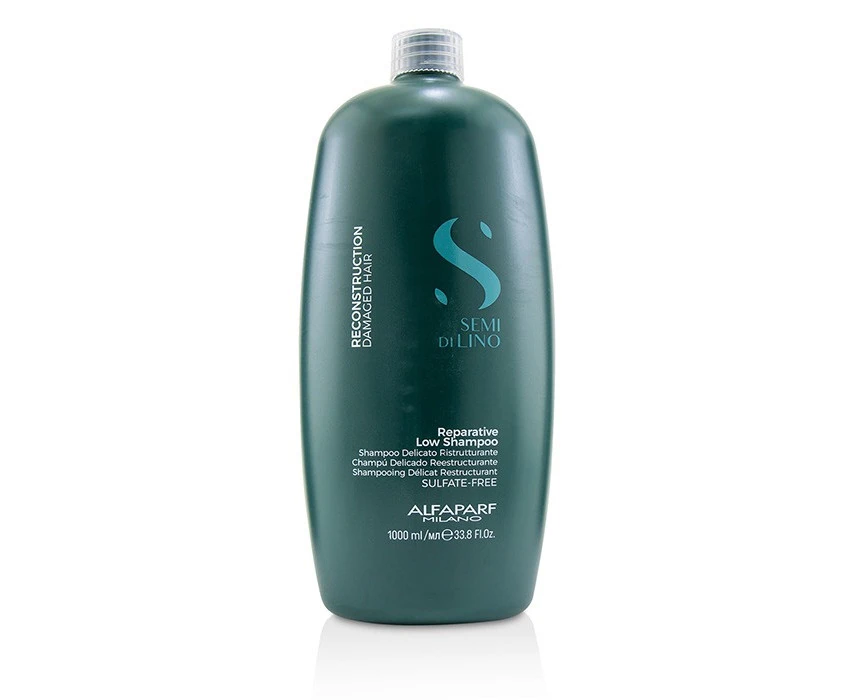 AlfaParf Semi Di Lino Reconstruction Reparative Low Shampoo (Damaged Hair) 1000ml/33.8oz