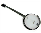 Bryden Left Handed 5 String Banjo Striped Mahogany Resonator