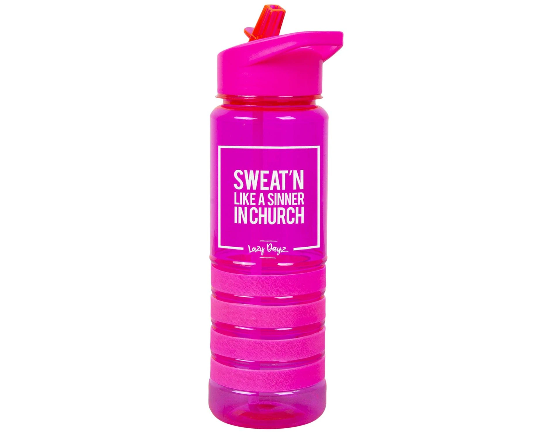 Lazy Dayz Sports Bottle 750ml - Pink