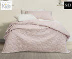 Jelly Bean Kids Bolston Single/Double Bed Coverlet Set - Pink