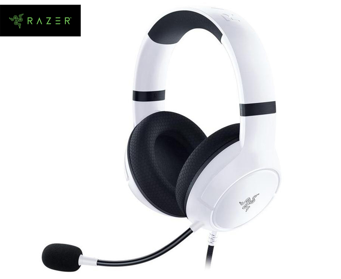 Razer Kaira X Wired Gaming Headset For Xbox Series X S White Black Au