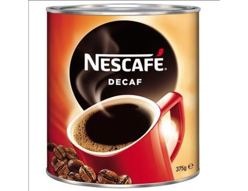 6 X Nescafe Instant Decaf 375G