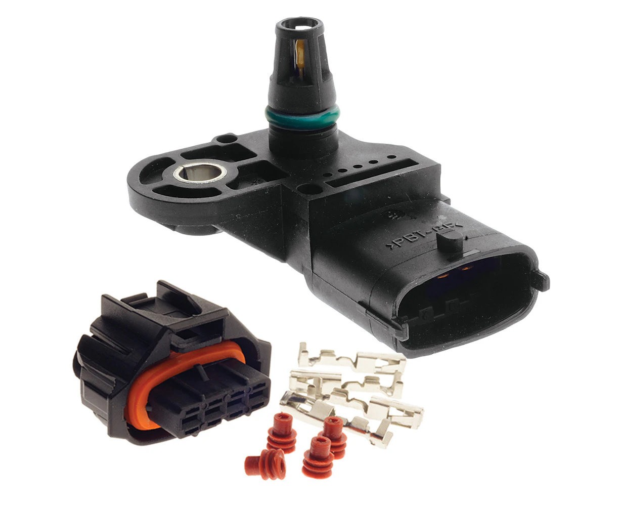 BOSCH MAP Sensor + Non Turbo Converter For Ford Falcon BA BF FG Turbo V8 2 BAR