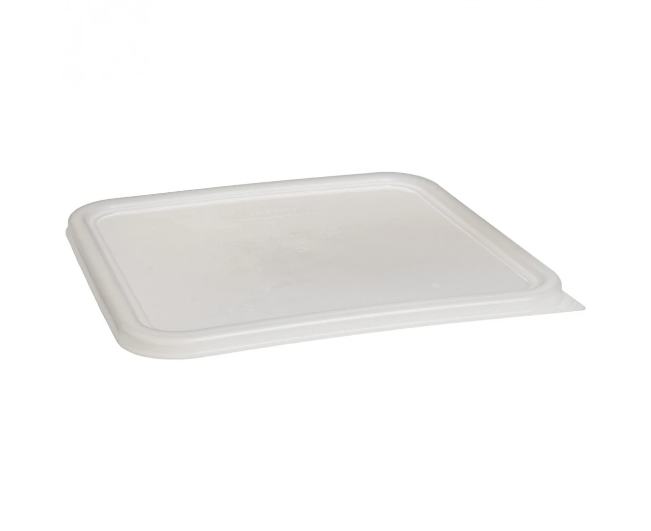 Rubbermaid Commercial Products-FG630400 Plastic Space Saving Square Food  Storage