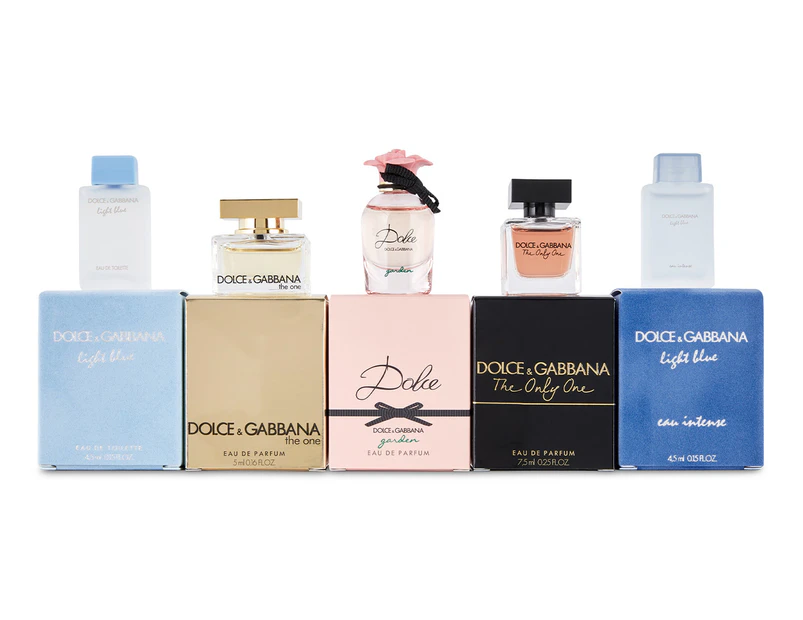 Dolce & Gabbana Mini Perfume Set For Women 5-Piece Gift Set