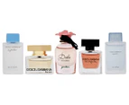 Dolce & Gabbana Mini Perfume Set For Women 5-Piece Gift Set
