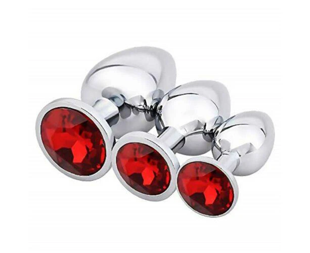 Butt Plug Set Red