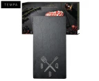 Tempa 36x20cm Atticus BBQ Slate Serving Board - Black/Grey