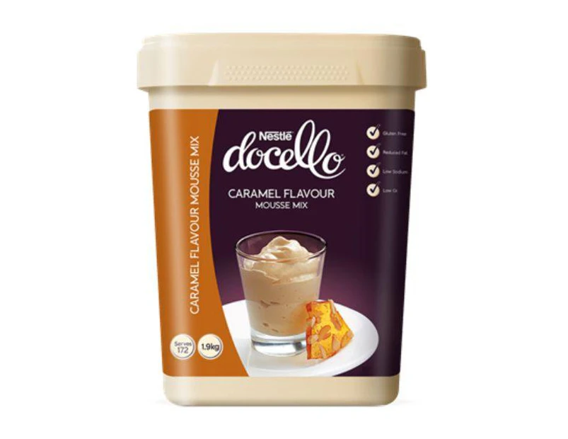 Docello Mousse Mix Caramel 1.9Kg