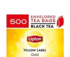 500 Lipton Tea Bags Yellow Label Gold