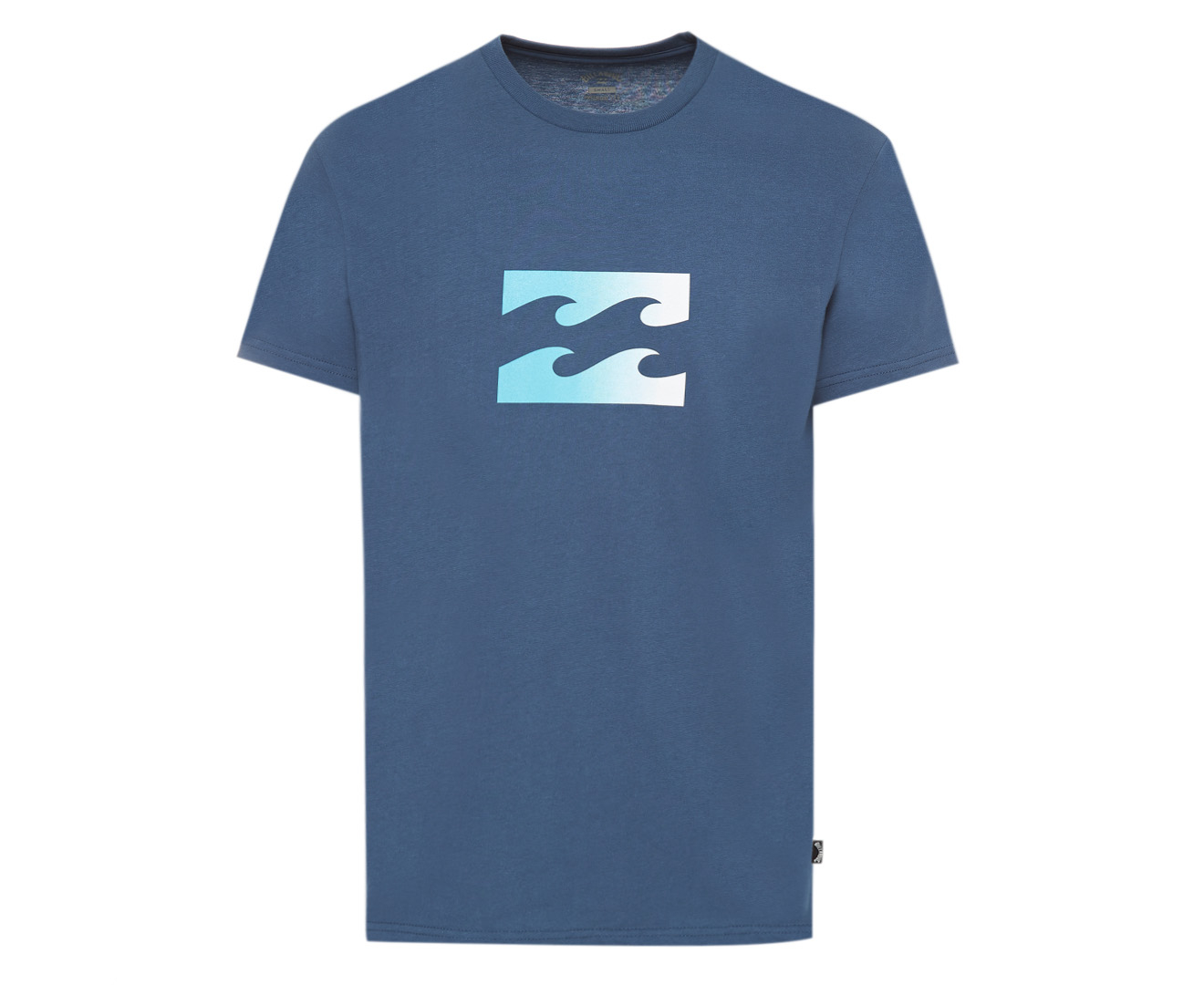 Billabong Men's Team Wave Tee / T-Shirt / Tshirt - Denim Blue | Www ...