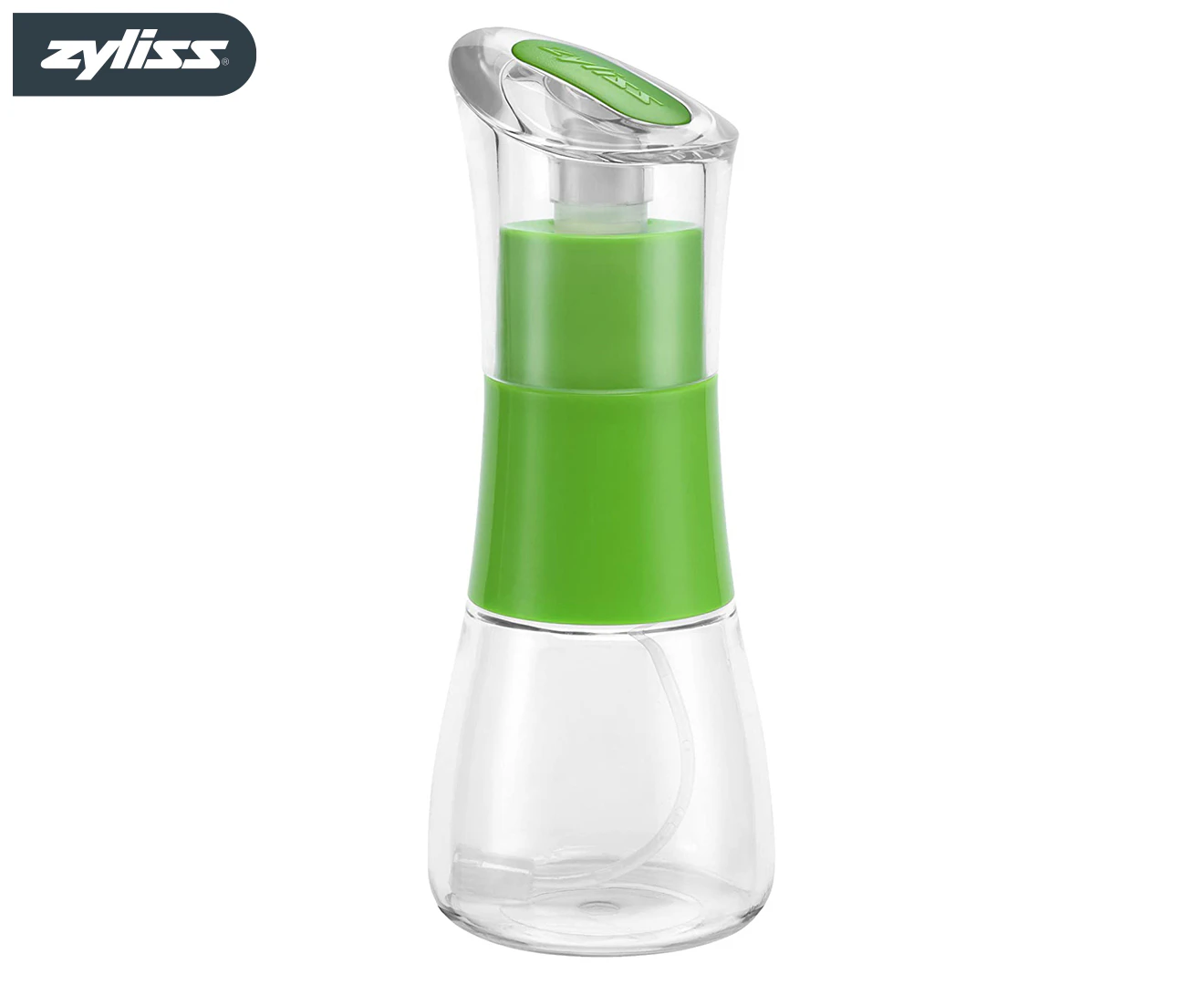 Zyliss 180ml Oil Mister Spray Bottle Container Dispenser Kitchen Accessory Green