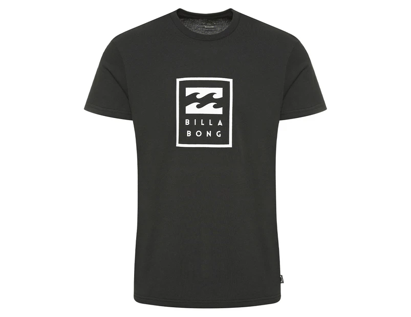 Billabong Men's Unity Stacked Tee / T-Shirt / Tshirt - Black