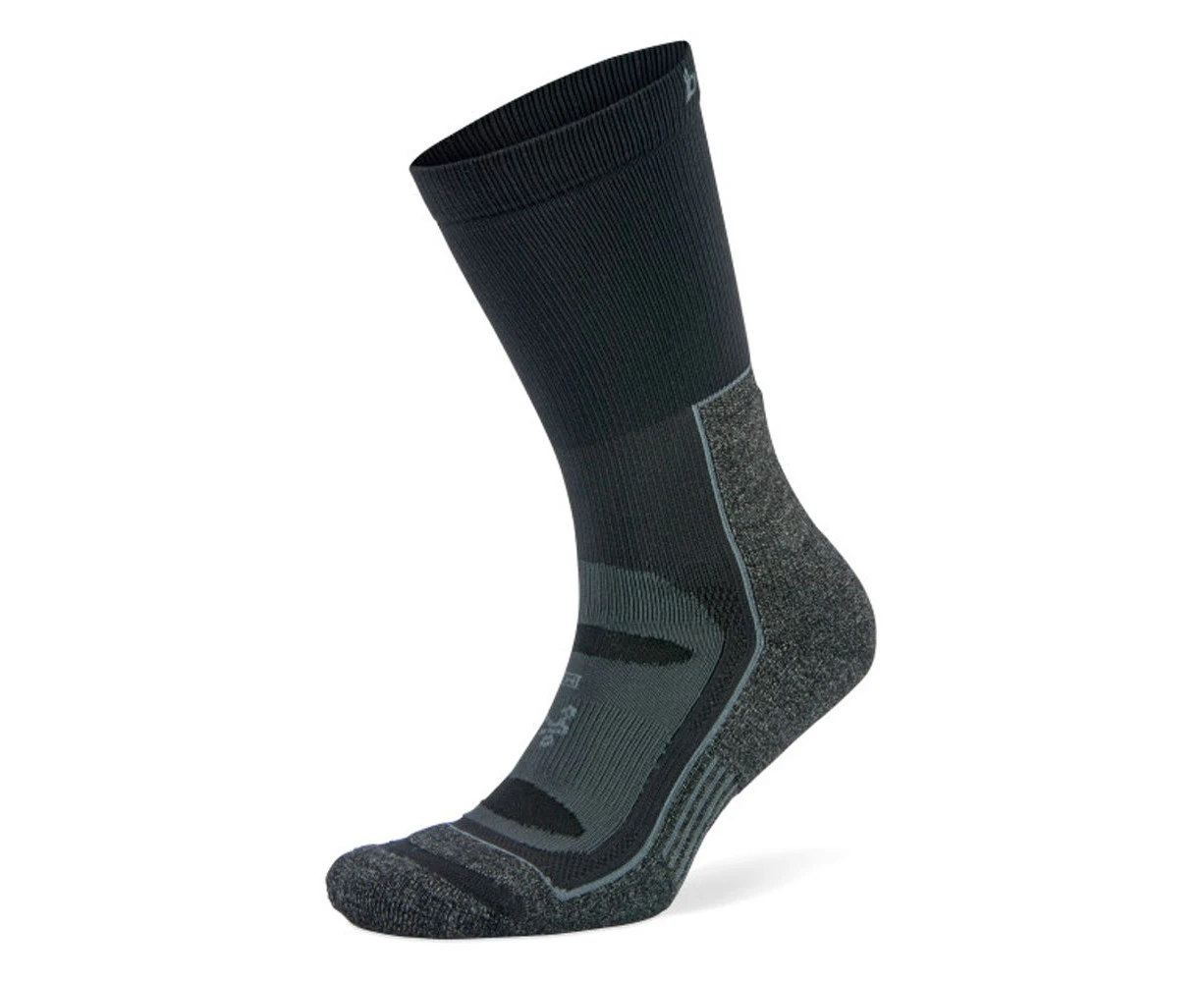 Balega Blister Resistant Crew Socks - Grey/Black -  Mens