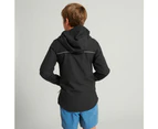 Kathmandu Boys' Andulo 2-layer Rain Jacket - Black