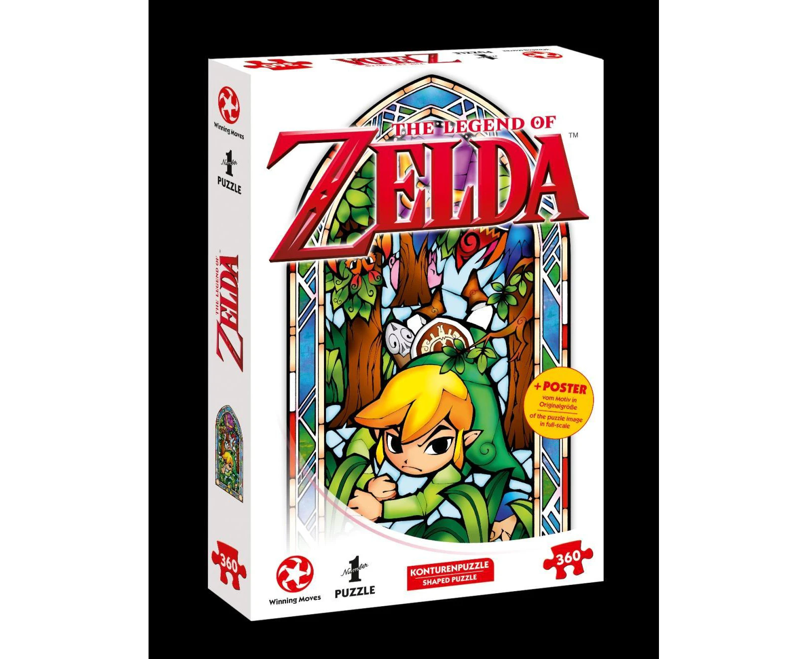 Puzzle Zelda Link-Boomerang, 360 pc