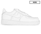 Nike Kids' Air Force 1 Sneakers - White