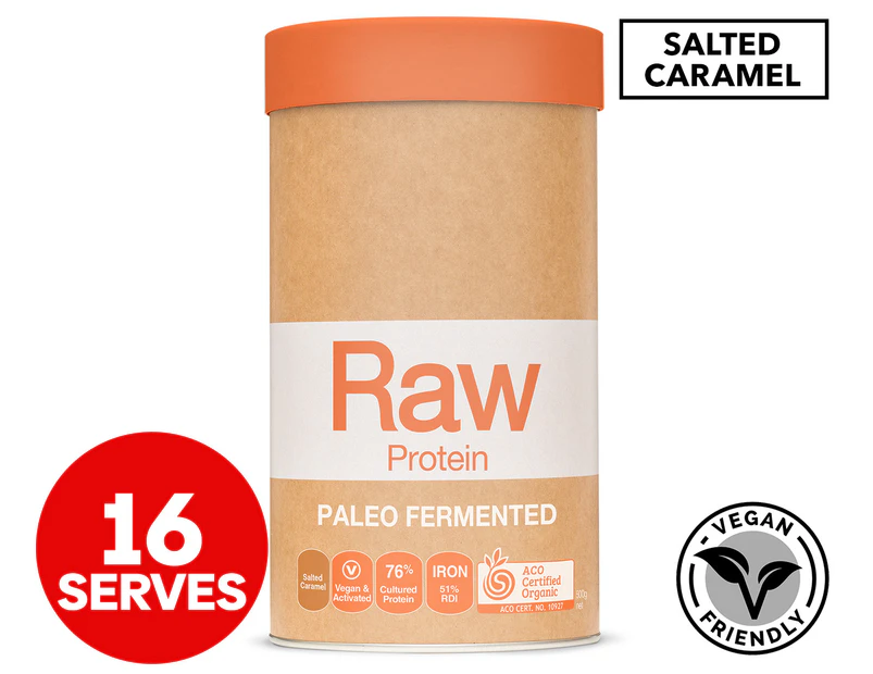 Amazonia Raw Protein Paleo Fermented Powder Salted Caramel 1kg