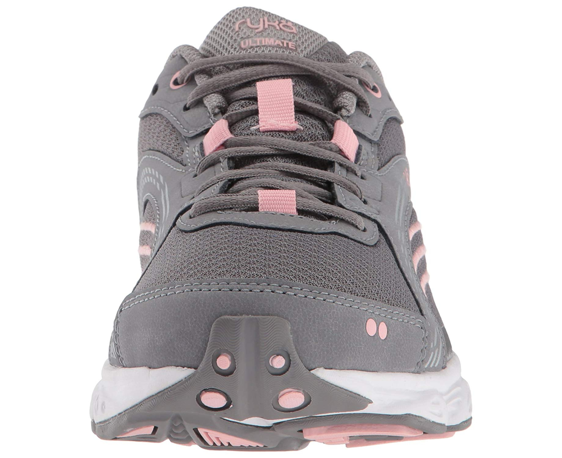 9 B(M) US, Frost Grey/English Rose/Chrome Silver) - RYKA Women's