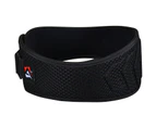 (Black, X-Large) - AQF Weight Lifting Belt Neoprene Curved 15cm Back Support for Lifting Fitness Exercise