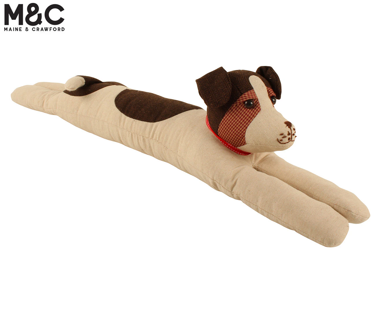 Maine & Crawford Dolly Pup 84x22cm Door Snake Draught Wind Excluder Home Decor