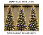 Christmas Tree Snowy Fibre Optic 150CM Ultra-bright Multicolor LED Lights