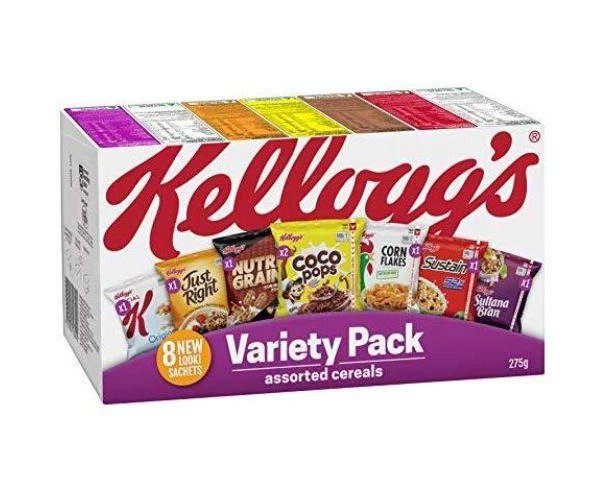 6 X   Cereal Variety Pack Sachets 275G