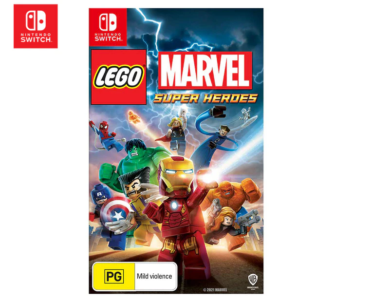 Nintendo Switch LEGO Marvel Super Heroes Game