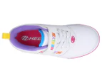 Heelys Girls' Pro 20 X2 2-Wheel Skate Shoes - White/Rainbow Multi