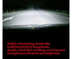 BRAUMACH 6000K LED Headlight Bulbs Globes H4 For Toyota Hilux 3.4 4WD Ute 2001-2005