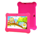 Kids' Educational Android 7" inch Quad Core HD Touch Screen Tablet with Case - Pink