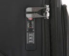 Antler Clarendon 42L Cabin Expandable Softcase Luggage / Suitcase - Black