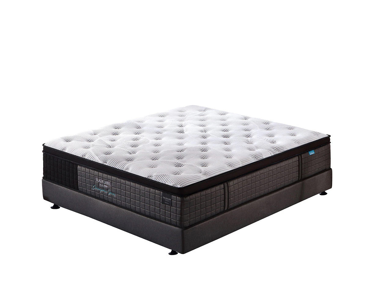 Zzz Atelier Bedding Mattress 34cm Chiropractor 7-Zone Euro Top Pocket Spring Foam Latex - Medium Firm Hybrid