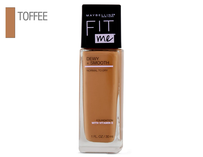 Maybelline Fit Me Dewy + Smooth Foundation 30mL - Toffee
