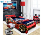 Oli And Ola Kids' Racing Car Dreamer Single Bed - Red