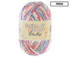 Bernat Baby Blanket Knitting Yarn 300g - Pink & Blue Ombre