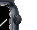 Apple Watch Series 7 (GPS) 45mm Midnight Aluminium Case with Midnight Sport Band 3