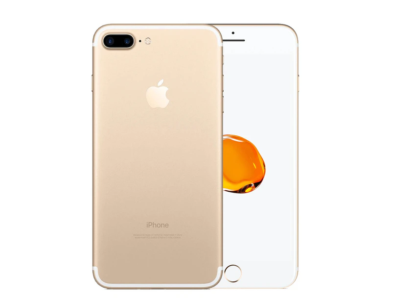 Apple iPhone 7+ Plus 256GB Gold - Refurbished (Grade A) - Refurbished Grade A