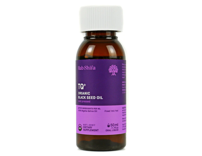 Hab Shifa TQ+ Organic Black Seed Oil 50ml