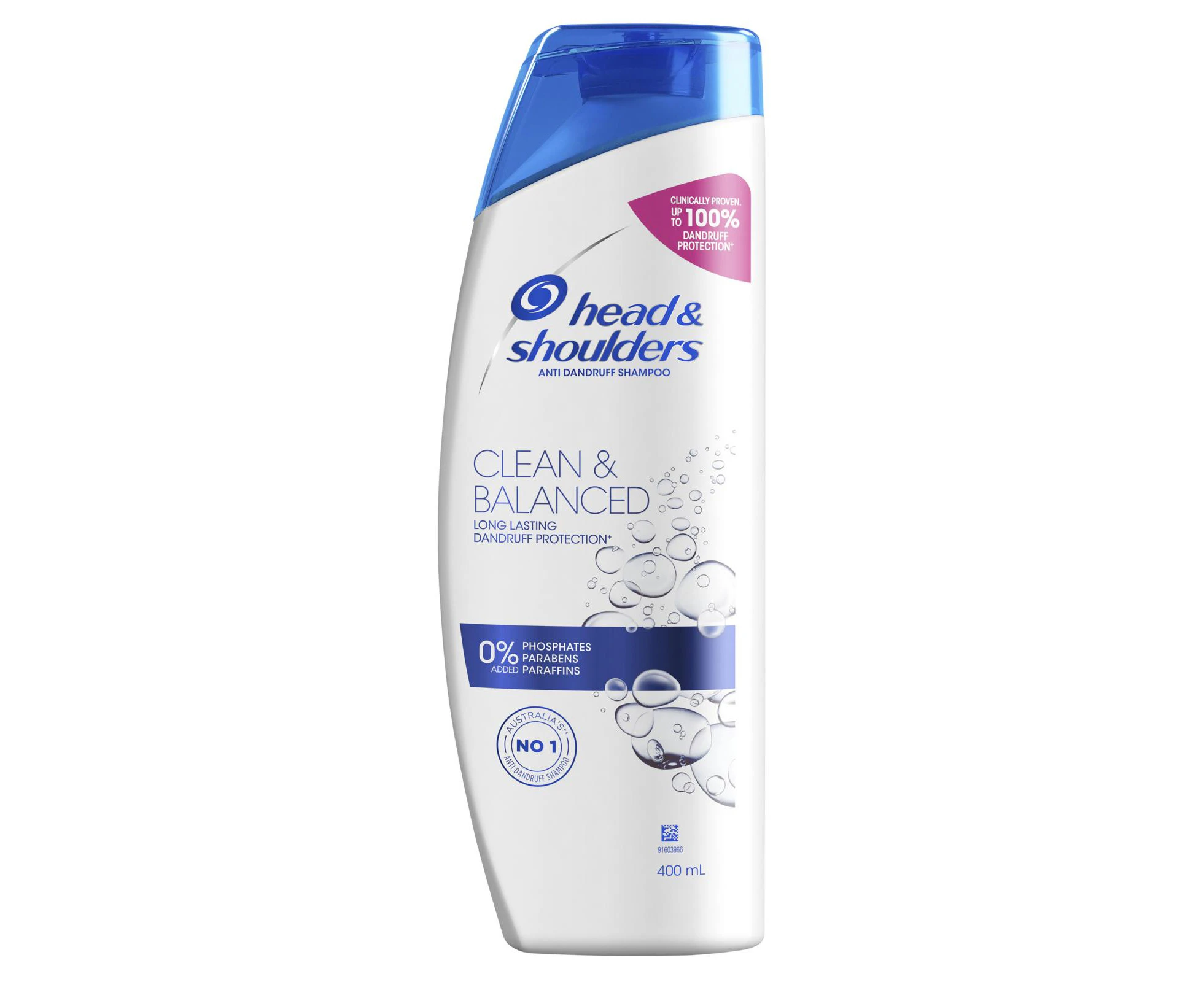 Head & Shoulders Clean & Balanced Anti Dandruff Shampoo 400ml