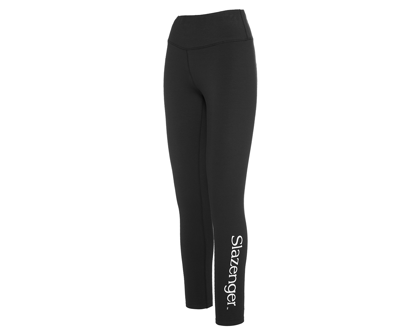 Slazenger Women's Reeves Leggings - Black/White | Catch.com.au