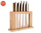 Ortega Kitchen 7-Piece Bamboo Knife Block and Chopping Board Set 1