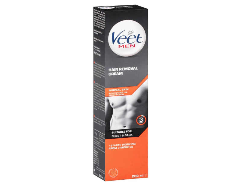 Veet Men Hair Removal Cream Normal Skin 200ml