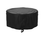 81*81*36cm Fire Pit Cover Waterproof Windproof Anti-UV Patio Firepit Furniture Cover 1