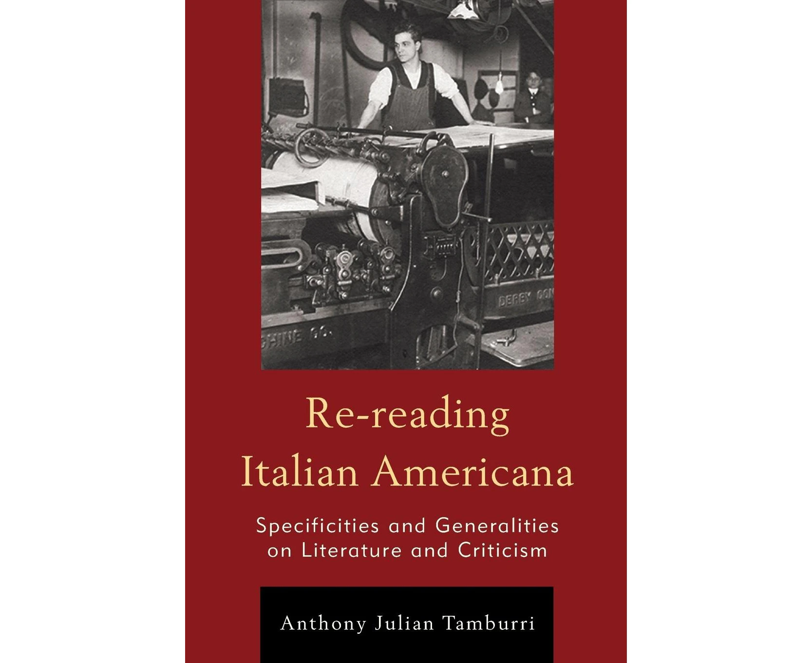 Re-reading Italian Americana: Specificities and Generalities on Literature and Criticism (The Fairleigh Dickinson University Press Series in Italian Studie