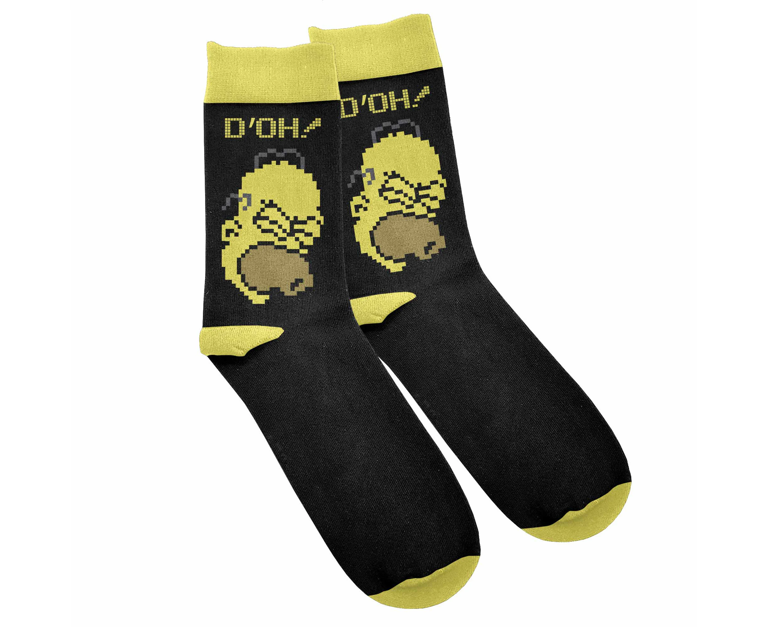 The Simpsons Homer D'oh! Socks - One Size fits most